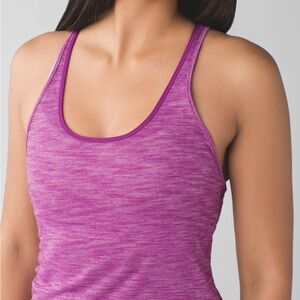 Lululemon Athletica Magenta Tank Top